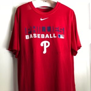 Nike Dri Fit MLB Phillies baseball authentic